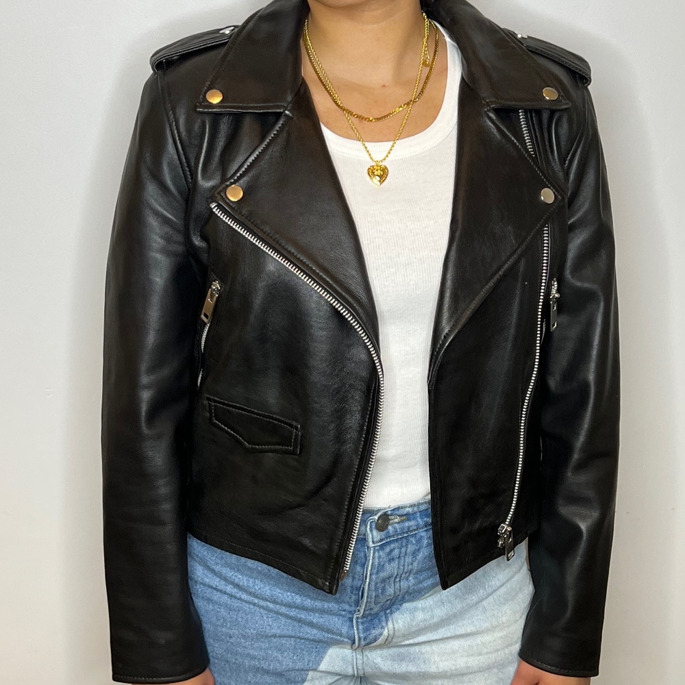 Walter Baker Biker Leather Jacket